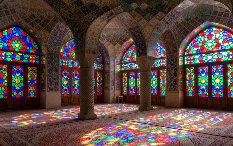 Mosquee en Iran, architecture persane